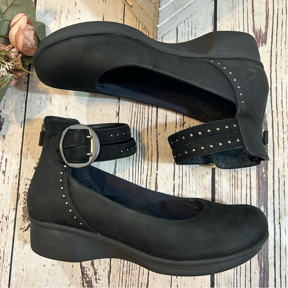 Dansko Shoes Dansko Ankle Strap Studded Lois Mary Jane Sandals